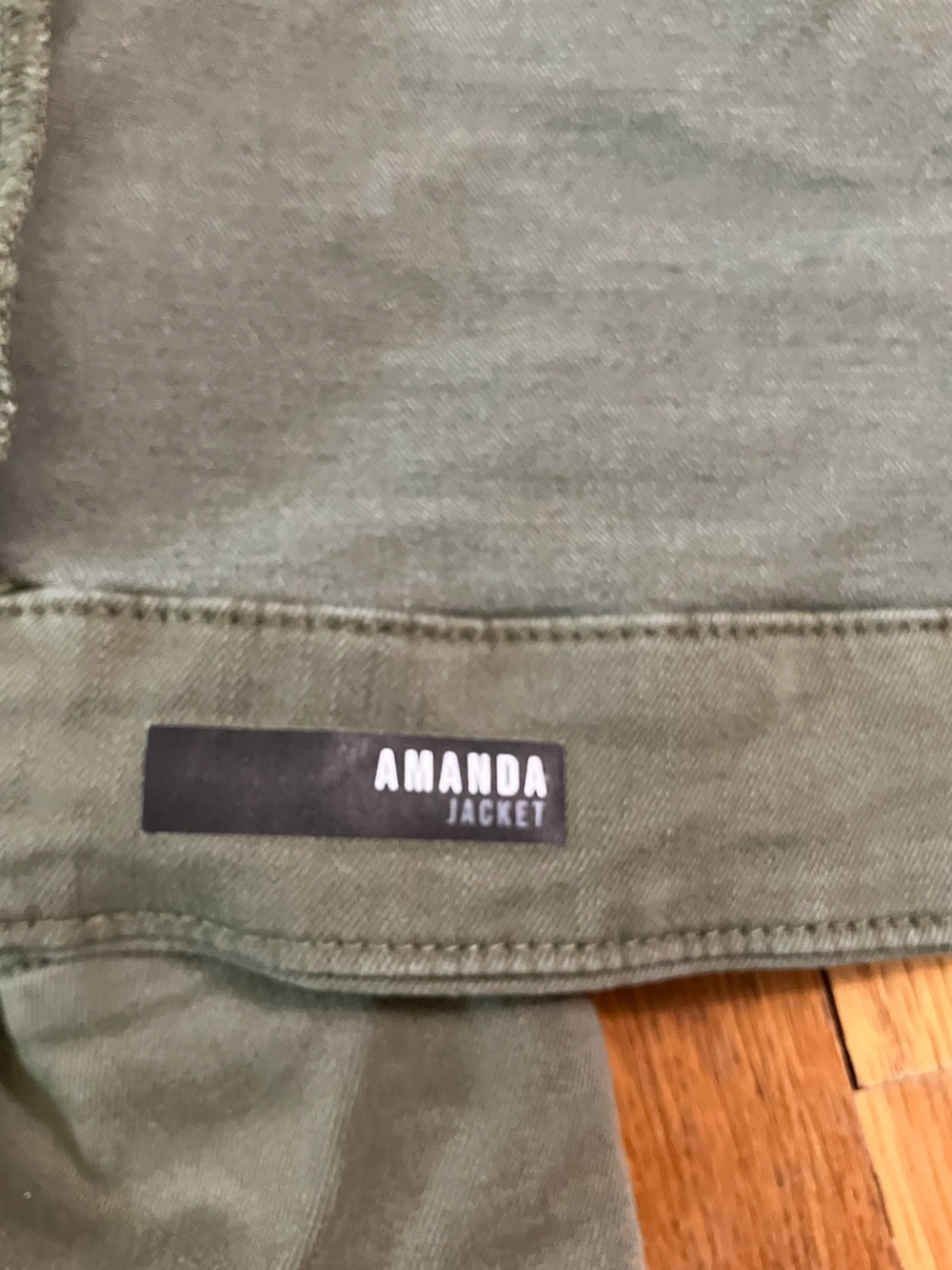 Olive Green Kut From the Kloth Women’s Zip Up Jacket - Picture 3 of 5